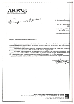 Insediamento commissione elettorale