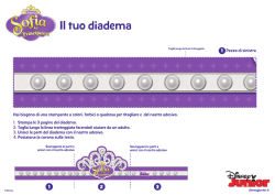 Il tuo diadema - Disney Colorabili