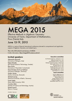 June 15-19, 2015