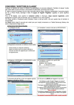 Istruzioni per votare