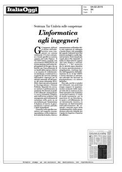 l`informatica agli ingegneri