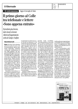 il Giornale - Consiglio di Stato