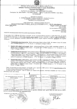 iscrizioni classi intermedie 2015-2016 - iteg ferraris