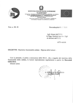 istituto d`istruzione superiore - IIS Parmenide di Roccadaspide (SA)