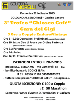 info pdf - Moto Club Bergamo