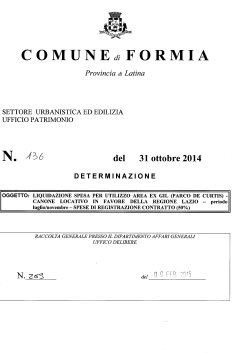 COMUNE,,, FORMIA - Comune di Formia
