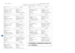 Calendario primaverile Pulcini 2005
