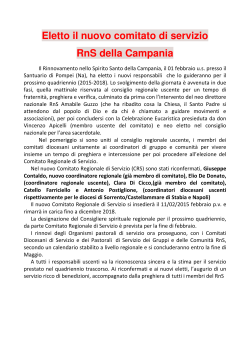 Info - RnS Campania