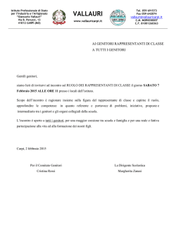 invito Comitato Genitori 07-02-15