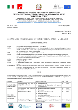 Progetti Alternanza scuola-lavoro