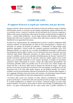 comunicato_unitario_050215 - Cisl Scuola Firenze
