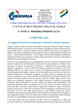 5 feb 15 - Uil Scuola Piemonte