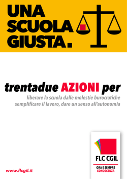 documento-flc-cgil-trentadue-azioni-per-liberare-la