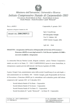 contratto RSPP Consul Group