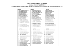gruppi leonardo classi terze allegato avviso sett fless
