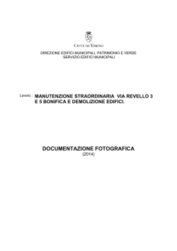 Documentazione Fotografica