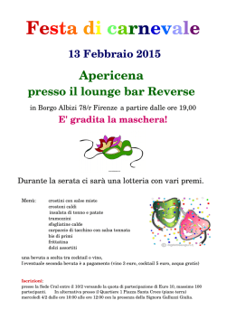 Carnevale 2015
