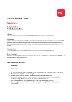 il bando di concorso