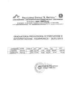 Grad. def. Fisarmonica - Liceo Scientifico "E.Mattioli"