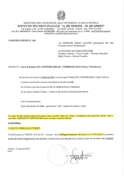 ISTITUTO TECNICO STATALE &ldquo;A. DE SIMONI H M. QUADRIO&rdquo;