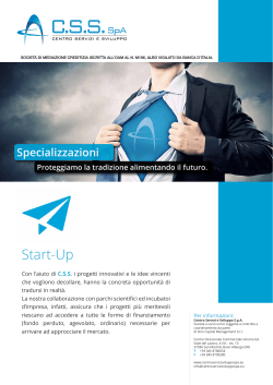 Start-Up - Sirio Capital Management