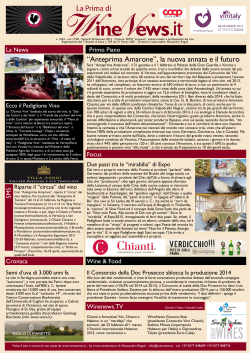 WineNews - La Prima di Winenews - n. 1554