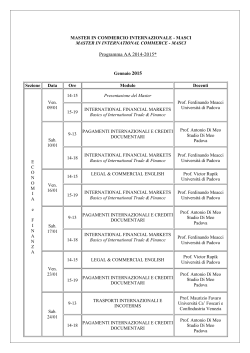 Programma 2014-2015