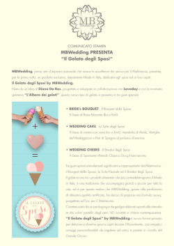 Il Gelato degli Sposi