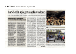 IL PICCOLO &ndash; Cronaca di Gorizia &ndash; 28 gennaio 2015