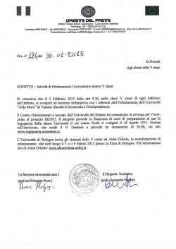 Scarica la circolare.