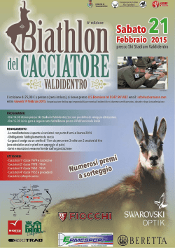 biathlon del cacciatore