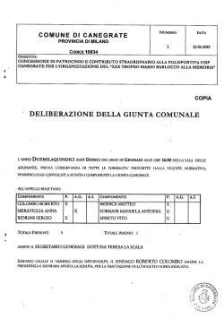 cqmune d| canegrate numero data provincia di