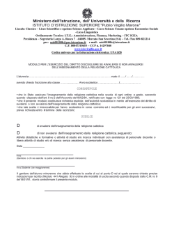 religione cattolica