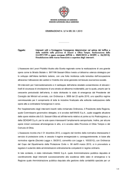 Delibera del 20 gennaio 2015, n. 3/14 [file ]