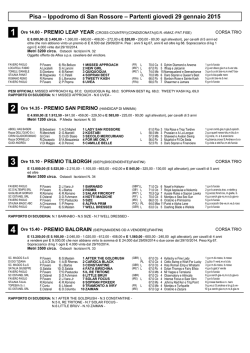 Il programma in formato