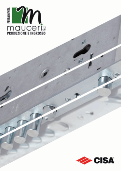 Serrature porte blindate