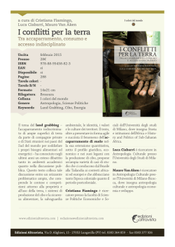 I conflitti per la terra