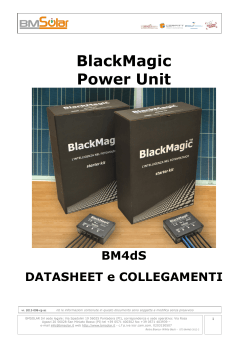 DataSheet BlackMagic