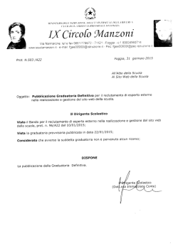 Graduatoria