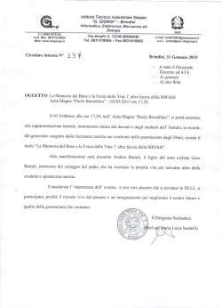 Istituto Tecnico Industriale Statale A &ldquo;G. GIORGI&rdquo;