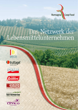 Netzwerk Lebensmittelunternehmen Das der
