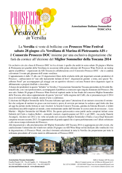 Prosecco Wine Festival - Associazione Italiana Sommelier