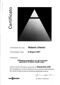Efficienza energetica con gli innovativi generatori di calore murali a