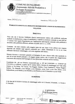 Direttive Assessoriali