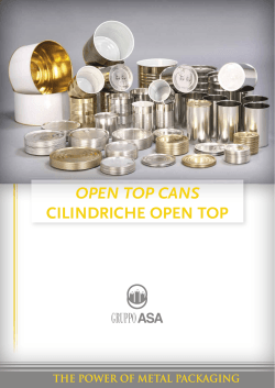 OPEN TOP CANS CILINDRICHE OPEN TOP
