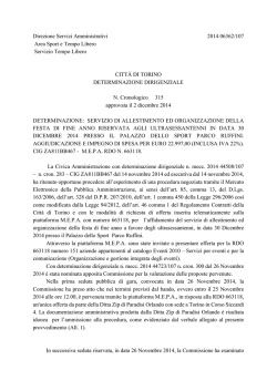 Direzione Servizi Amministrativi 2014 06362/107