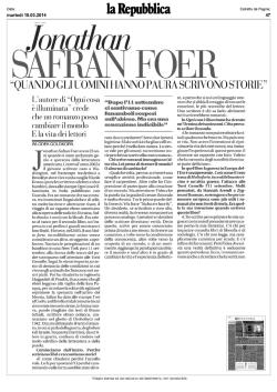 Jonathan Safran Foer