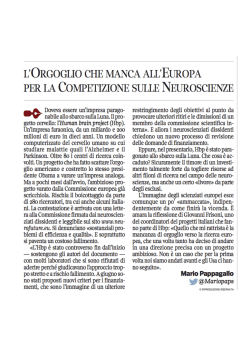 ︎ Scarica il pdf - Scienza in Rete
