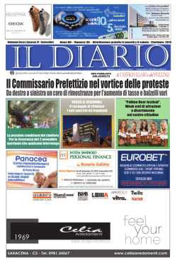 Il Commissario Prefettizio nel vortice delle proteste