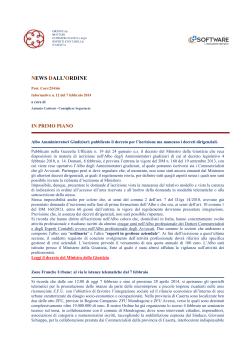 Informativa n. 12 - Ordine dei Dottori Commercialisti della provincia